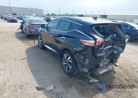 2017 Nissan Murano Platinum z USA, uszkodzony, nr VIN 5N1AZ2MGXHN107726